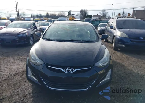 2014 Hyundai Elantra Se z USA, uszkodzony, nr VIN KMHDH4AE7EU103097
